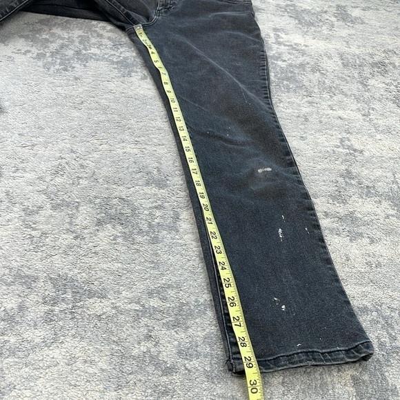 The Ragged Priest High Rise Straight Leg Jeans Antique Faded Black Sz 30 - Picture 10 of 14